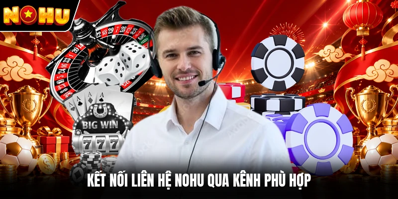 Kết nối liên hệ NOHU qua kênh phù hợp