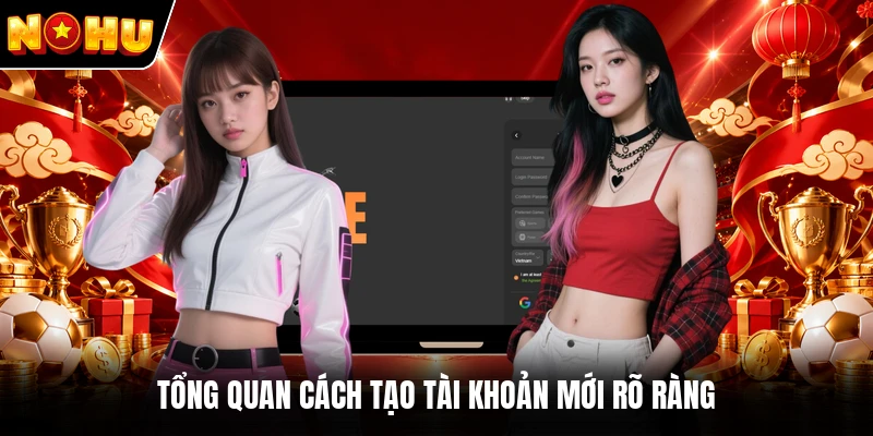 Tổng quan cách tạo tài khoản mới rõ ràng